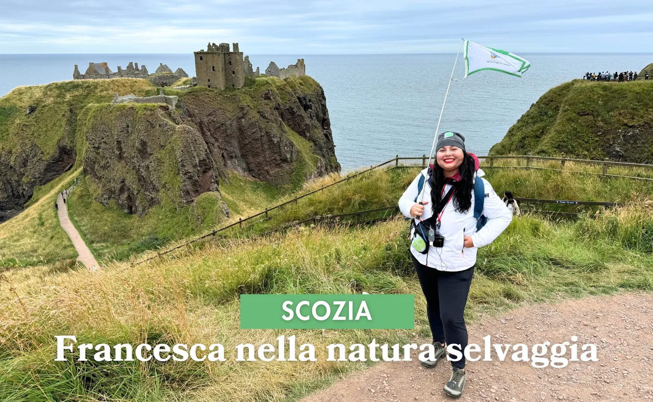 Francesca nella natura selvaggia